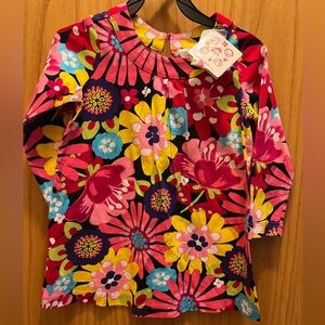 NWT Hannah Andersson Size 100 (4) Multicolor Floral Dress